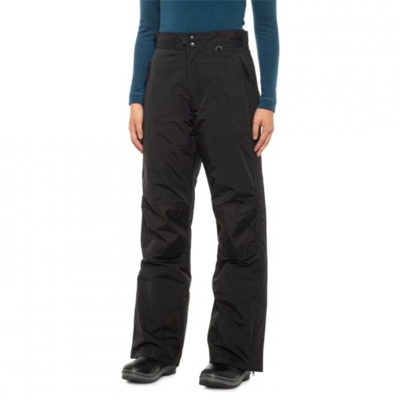 Slalom Cara Side Zip Snow Pants Women's Small Black Snow Insulated Pant - Picture 1 of 12